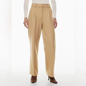De  Base Tan Straight-Leg Pants - Medium